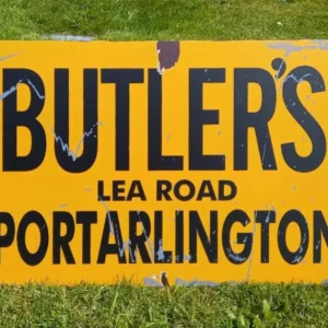Butlers Tin Sign