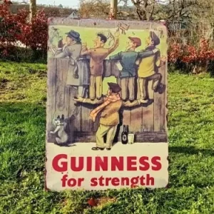Guinness For Strength Sign