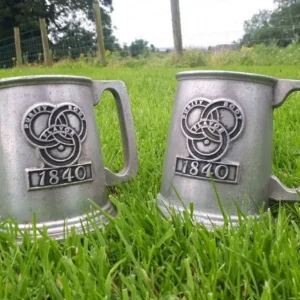 1840 Pewter Tankards